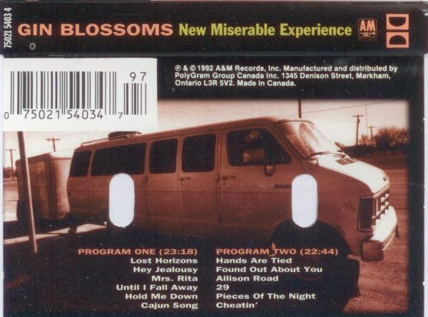 Gin Blossoms - New Miserable Experience (Caseta Audio) [2]