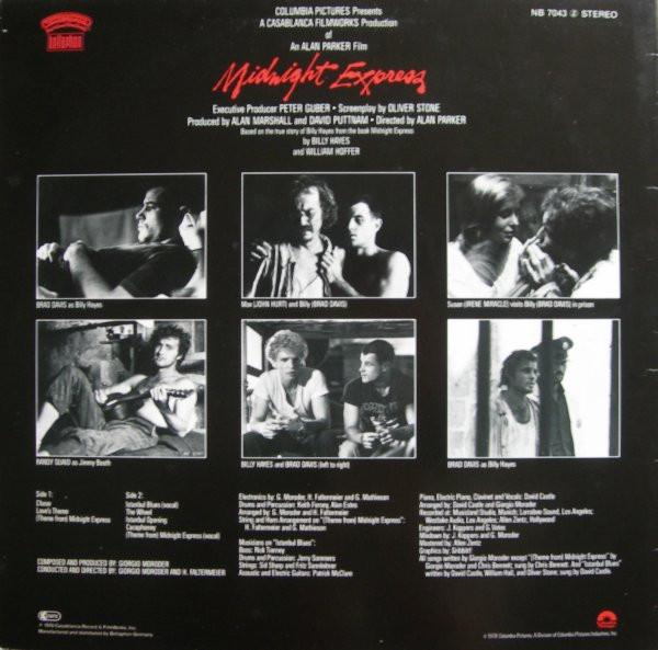 Giorgio Moroder - Midnight Express (Music From The Original Motion Picture Soundtrack) (Disc Vinil) [2]