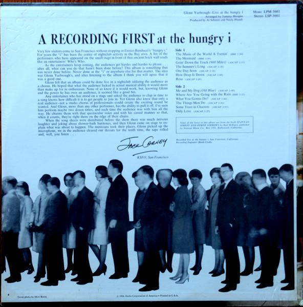 Glenn Yarbrough - Live At The Hungry I [2]