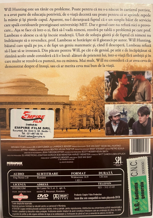 Good Will Hunting (1997) (DVD) [2]
