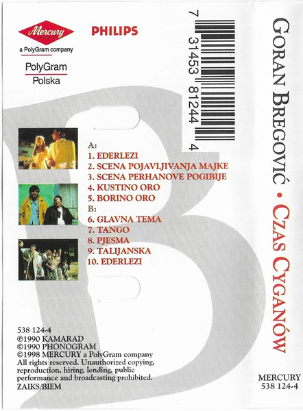 Goran Bregović – Le Temps Des Gitans / Kuduz (CASETA) [2]