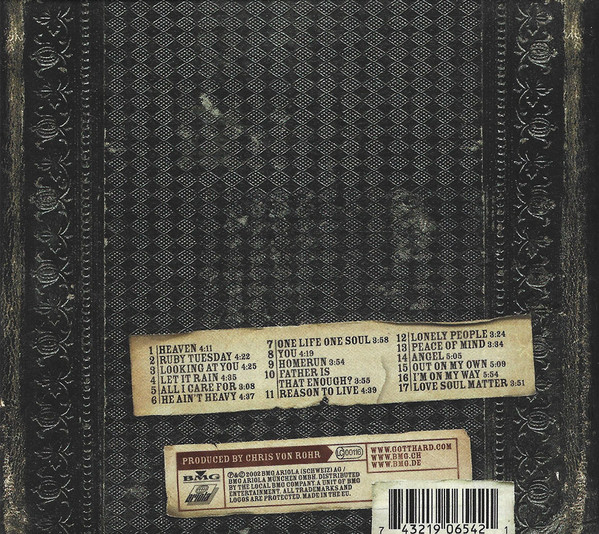 Gotthard – One Life One Soul - Best Of Ballads (CD) [2]