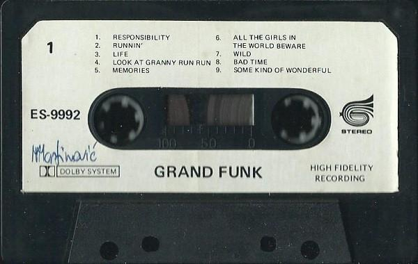 Grand Funk Railroad - All The Girls In The World Beware!!!, (Casetă Audio) [2]