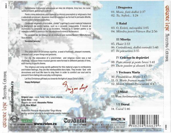 Grigore Leșe - Așteptând Crăciunul (CD) [2]
