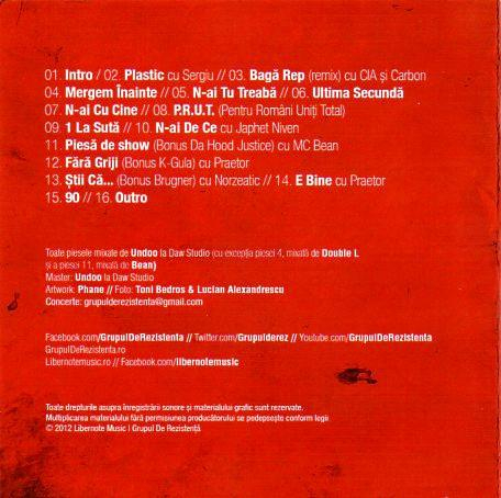 Grupul De Rezistență - Opunem Rezistență (CD) [2]
