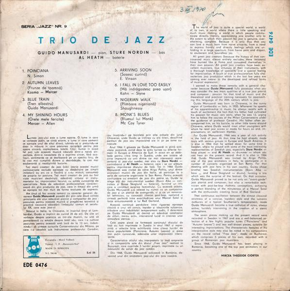 Guido Manusardi - Trio De Jazz [2]