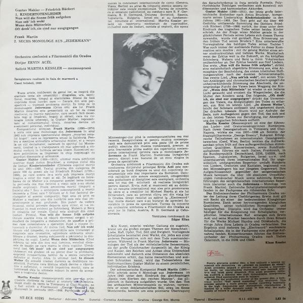 Gustav Mahler - Kindertotenlieder / Sechs Monologe Aus „Jedermann” [2]