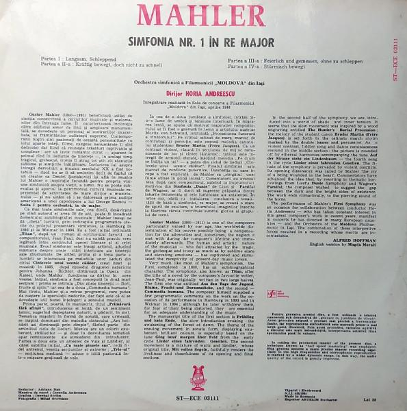 Gustav Mahler - Symphony No. 1 In D Major = Simfonia Nr. 1 În Re Major [2]