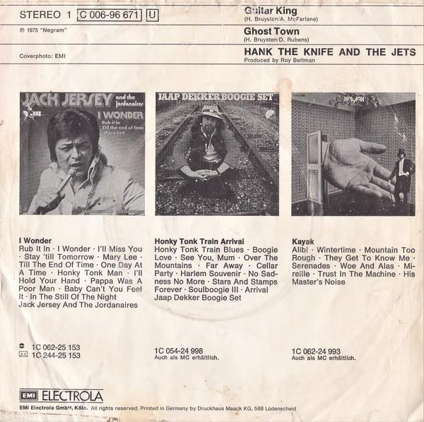 Hank The Knife And The Jets - Guitar King (7 Inch) [2]