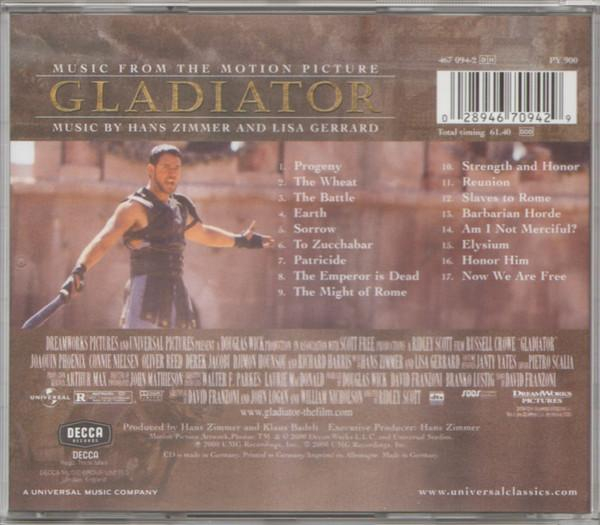 Hans Zimmer - Gladiator (Music From The Motion Picture) (CD) [2]