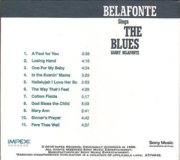 Harry Belafonte - Belafonte Sings The Blues (CD) [2]
