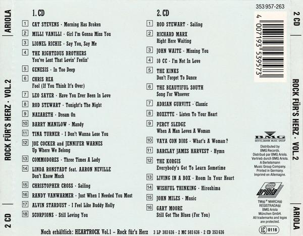 Heart Rock - Rock Für's Herz Vol. 2, (CD) [2]