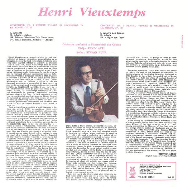 Henri Vieuxtemps - Concertos Nos. 4 And 5 For Violin And Orchestra [2]