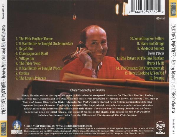 Henry Mancini - The Pink Panther (Music From The Film Score) , (CD) [2]