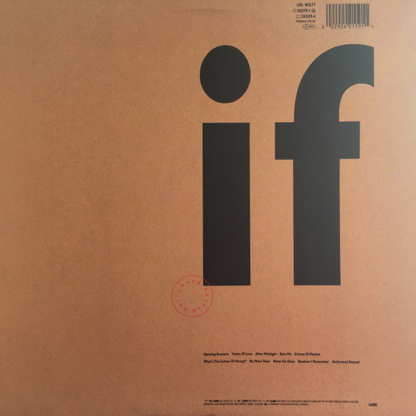 Hollywood Beyond - If (Disc Vinil) [2]