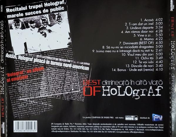 Holograf - Best Of Holograf - Dimineață În Altă Viață, (CD) [2]