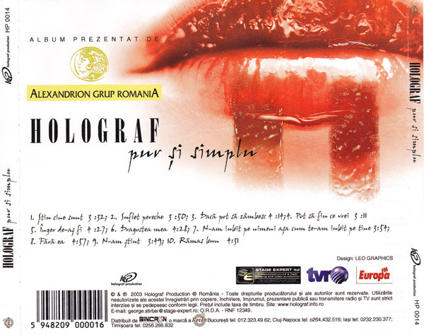 Holograf - Pur Și Simplu (CD Audio) [2]