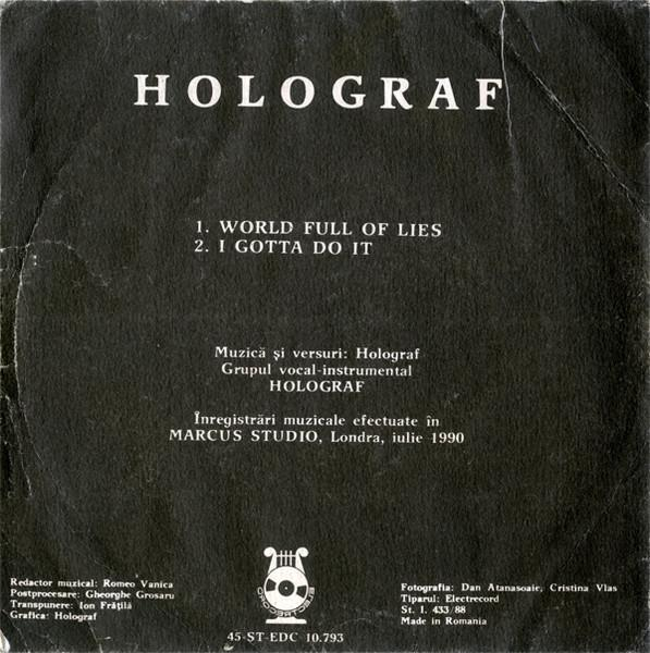 Holograf - World Full Of Lies (7 Inch), (Disc Vinil) [2]
