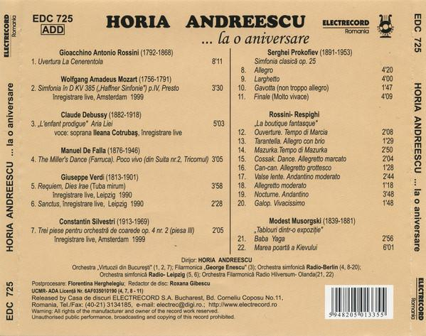 Horia Andreescu - ... La O Aniversare [2]