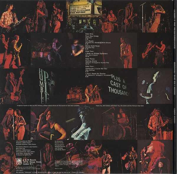 Humble Pie – Performance: Rockin' The Fillmore (CD) [2]