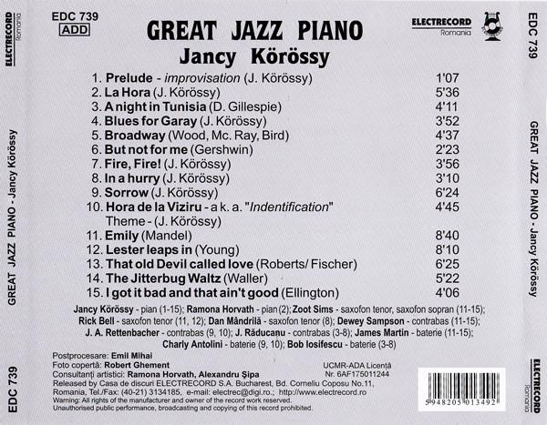Iancsy Körössy - Great Jazz Piano [2]