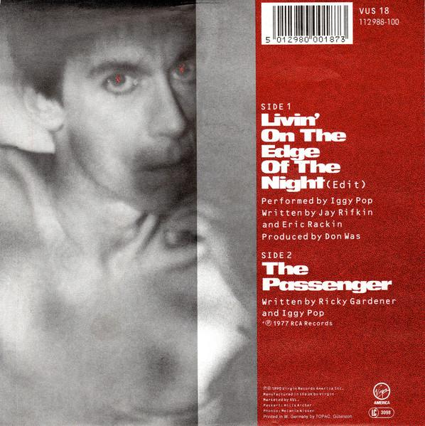 Iggy Pop - Livin' On The Edge Of The Night (Disc Vinil) [2]