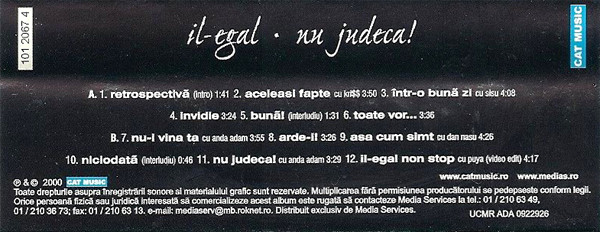 Il-Egal - Nu Judeca! (Caseta Audio) [2]