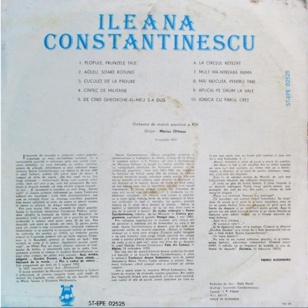Ileana Constantinescu - Plopule, Frunzele Tale [2]