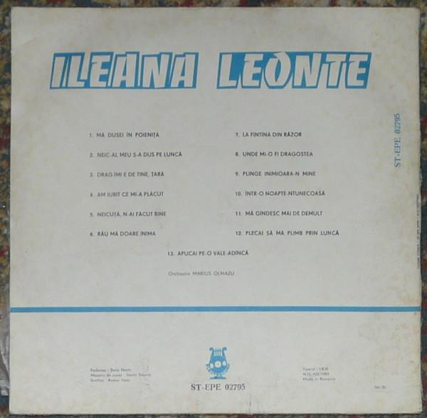 Ileana Leonte - Mă Dusei În Poieniță [2]