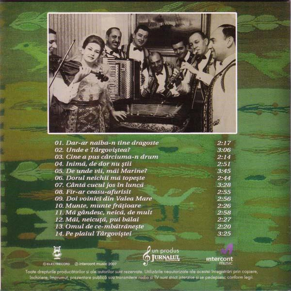 Ileana Sărăroiu - Ileana Sărăroiu, (CD) [2]