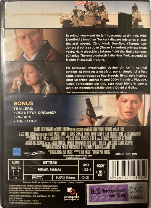 În Valea Terebinților / In the Valley of Elah (2007) (DVD) [2]