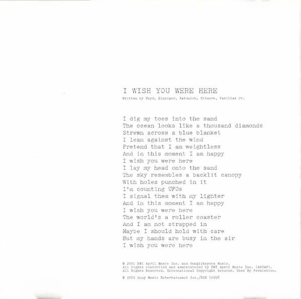 Incubus  - I Wish You Were Here [2]
