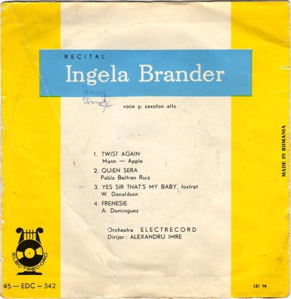 Ingela Brander - Recital Ingela Brander (7 Inch) [2]
