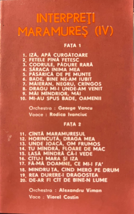 INTERPRETI DIN MARAMURES - IV (CASETA) [2]