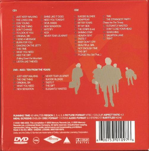INXS - The Years 1979-1997 ( Box Set CD Audio), (CD) [2]