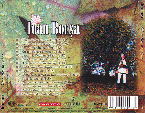 Ioan Bocșa – Câte Mândre-am Avut Eu (CD) [2]