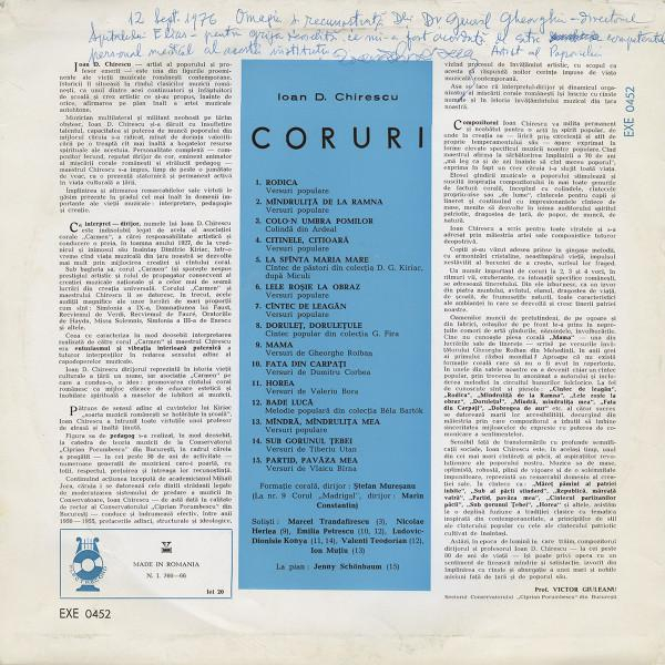 Ioan Dumitru Chirescu - Coruri [2]