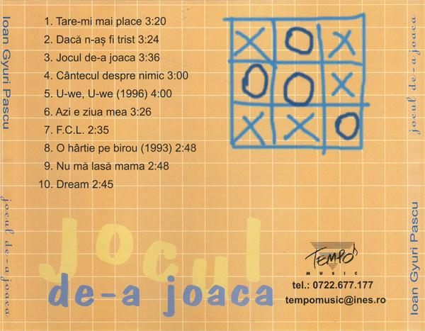 Ioan Gyuri Pascu - Jocul De - a Joaca , (CD) [2]