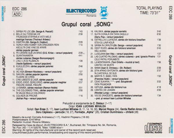 Ioan Luchian Mihalea - Grupul Coral „Song“ [2]