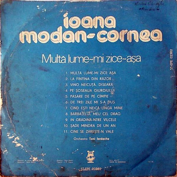 Ioana Cornea - Multă Lume-mi Zice-așa [2]