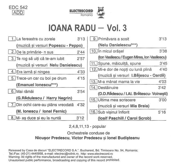 Ioana Radu - Ioana Radu - Vol. 3 [2]