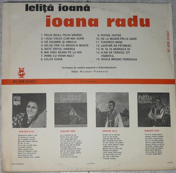 Ioana Radu - Leliță Ioană(Disc Vinil) [2]