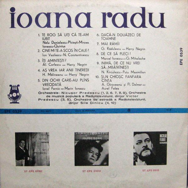 Ioana Radu - Romanțe [2]