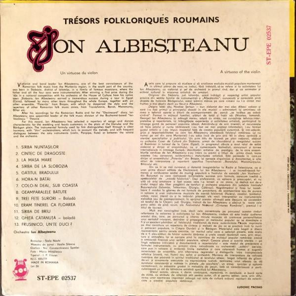 Ion Albeșteanu - Un Virtuose De Violon / A Virtuoso Of The Violin [2]