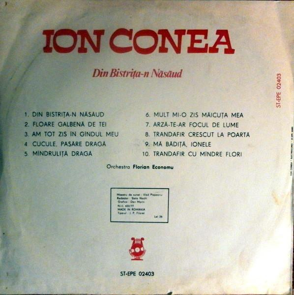 Ion Conea - Din Bistrița-n Năsăud [2]