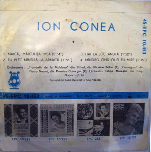Ion Conea - Maică, Măiculița Mea (Disc Vinil) [2]