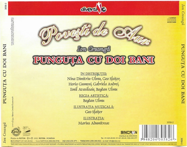 Ion Creangă – Punguța Cu Doi Bani (CD) [2]