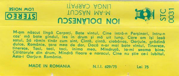 Ion Dolănescu - M-am Născut Lîngă Carpați (Caseta Audio) [2]