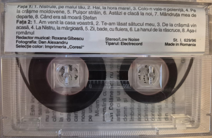 Ion Dolanescu si Arseni Botnaru - Nistrule, pe malul tau (CASETA) [2]