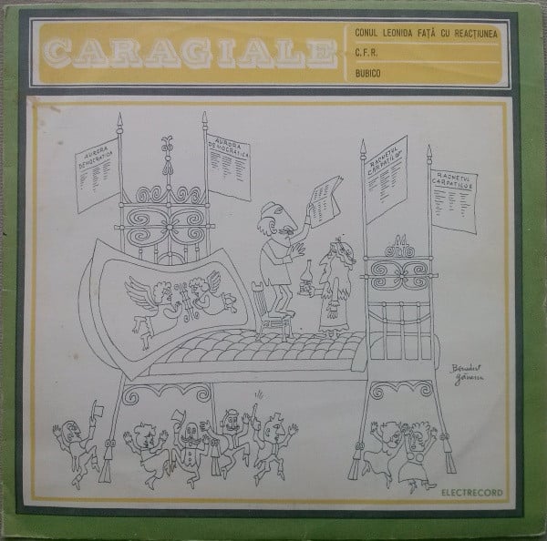 Ion Luca Caragiale - Conu Leonida Față Cu Reacțiunea / C. F. R. / Bubico, (Disc Vinil) [2]